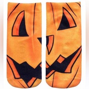 Bundle/$2 Halloween Socks! Jack O Lantern Pumpkin Festive Women’s One Size Ankle